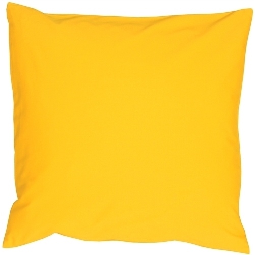 Pillow Decor - Caravan Cotton Yellow 20x20 Throw Pillow