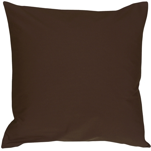 Pillow Decor - Caravan Cotton Brown 20x20 Throw Pillow