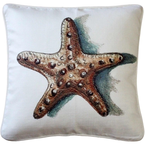 Pillow Decor - Ponte Vedra Star Fish Throw Pillow 20x20