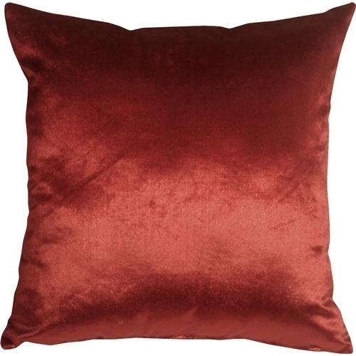 Pillow Decor - Milano 20x20 Red Decorative Pillow