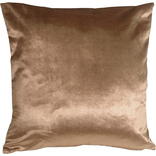 Pillow Decor - Milano 20x20 Light Brown Decorative Pillow