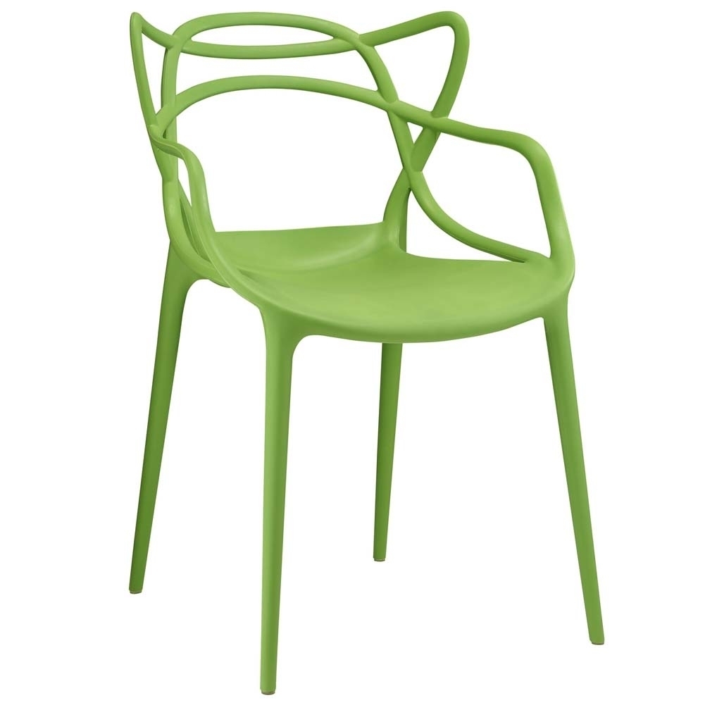 Green Entangled Dining Armchair