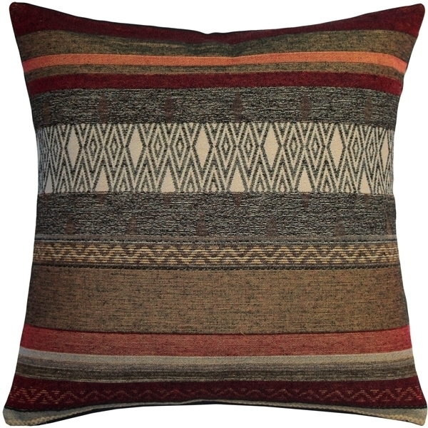 Pillow Decor - Kilim Road 19x19 Tapestry Throw Pillow
