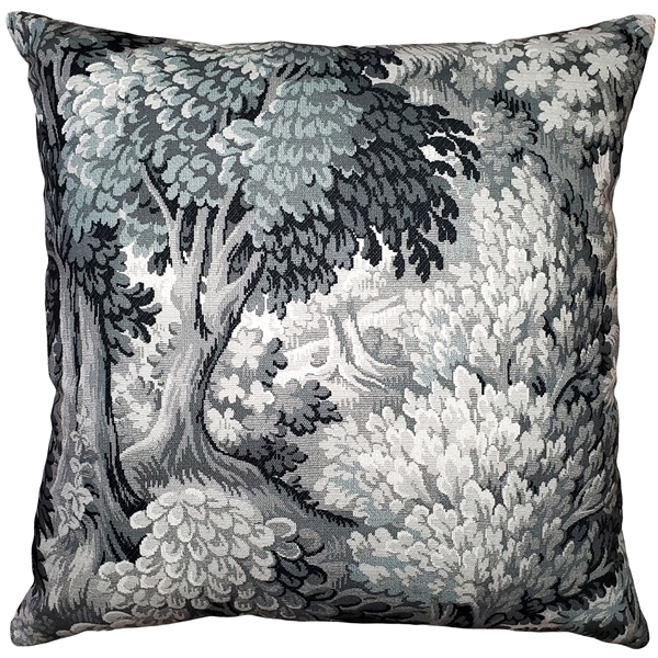 Pillow Decor - Somerset Woods By Night Throw Pillow 24x24