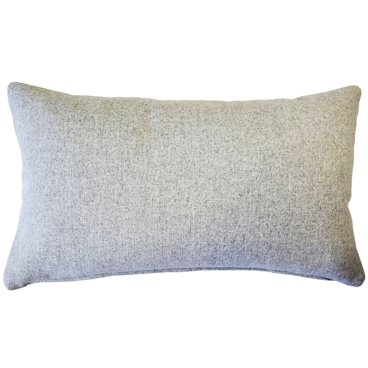 Boketto Paradiso Blue Throw Pillow 12x19 Inches Square, Complete Pillow With Polyfill Pillow Insert