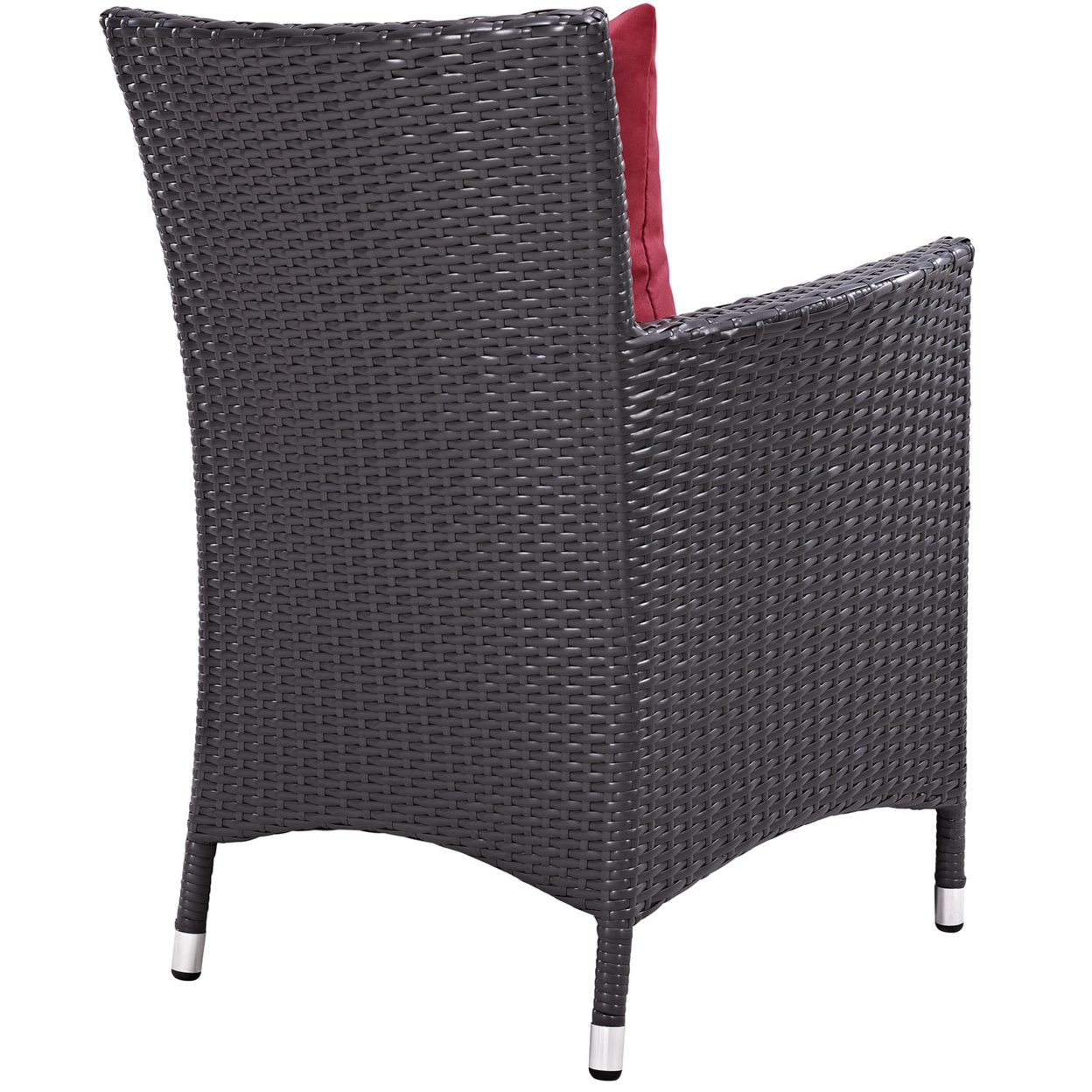 Red Convene Dining Outdoor Patio Armchair