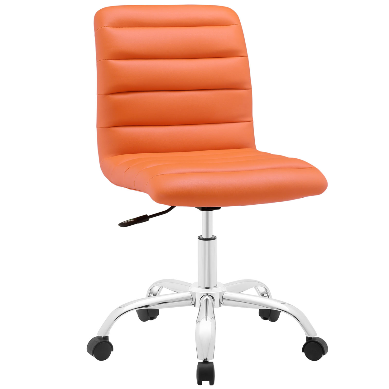 Ripple Armless Mid Back Office Chair, EEI-1532-ORA