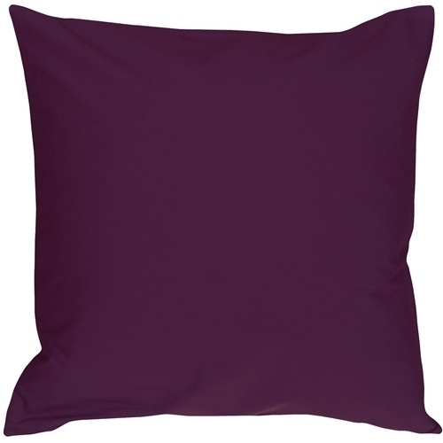 Pillow Decor - Caravan Cotton Purple 18x18 Throw Pillow
