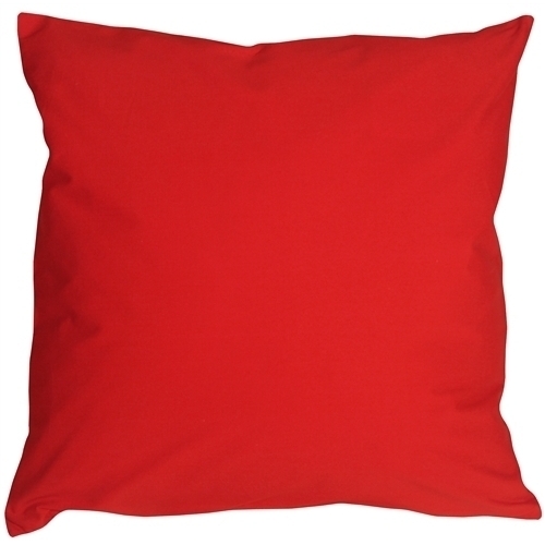 Pillow Decor - Caravan Cotton Red 20x20 Throw Pillow