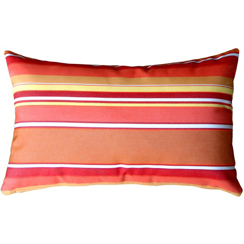 Pillow Decor - Sunbrella Dolce Mango 12x19 Outdoor Pillow