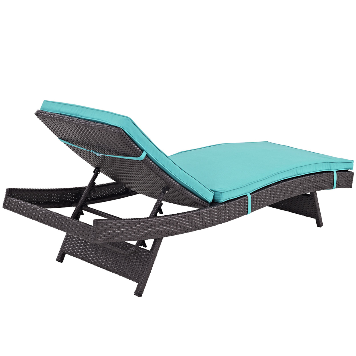Turquoise Convene Outdoor Patio Chaise