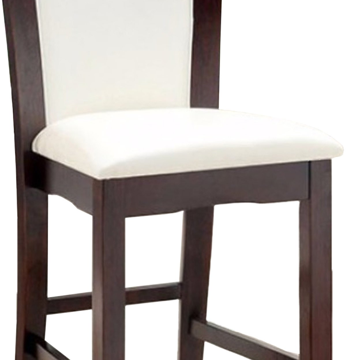 Manhattan III Contemporary Manhattan Counter Height Chair- Set Of 2- Saltoro Sherpi