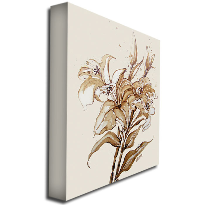 Wendra 'Lily' Canvas Wall Art 35 X 47 Inches