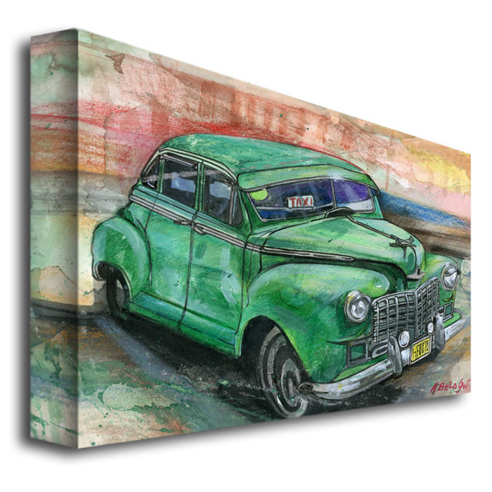 Alberto 'Havana Vintage Car' Canvas Wall Art 35 X 47 Inches
