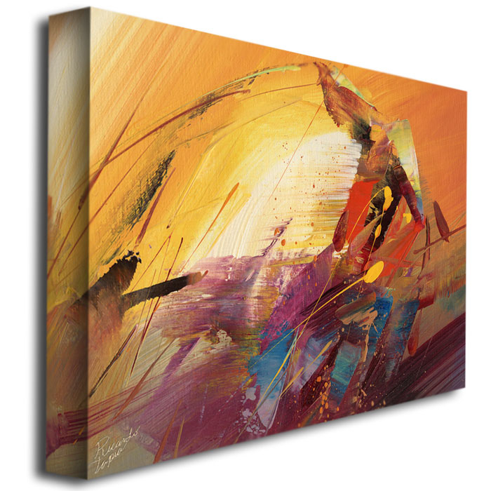 Ricardo Tapia 'A New Day' Canvas Wall Art 35 X 47 Inches