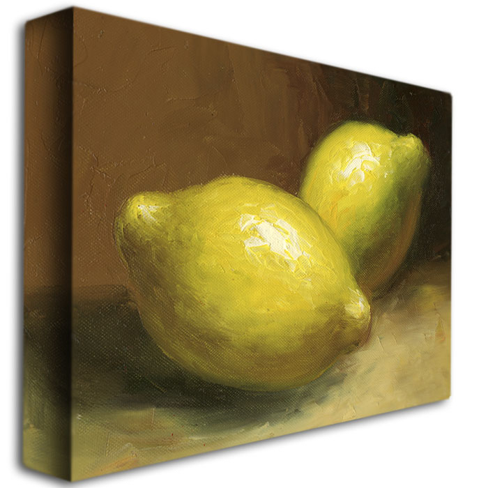 Lemons' Canvas Wall Art 35 X 47 Inches