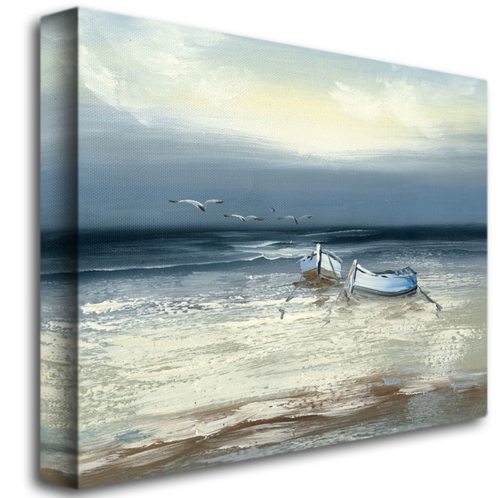 Rio 'Low Tide' Canvas Wall Art 35 X 47 Inches