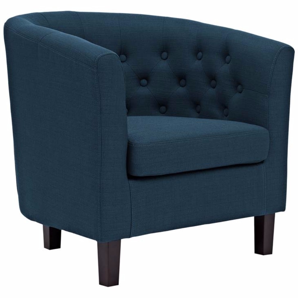 Prospect Upholstered Armchair, Azure
