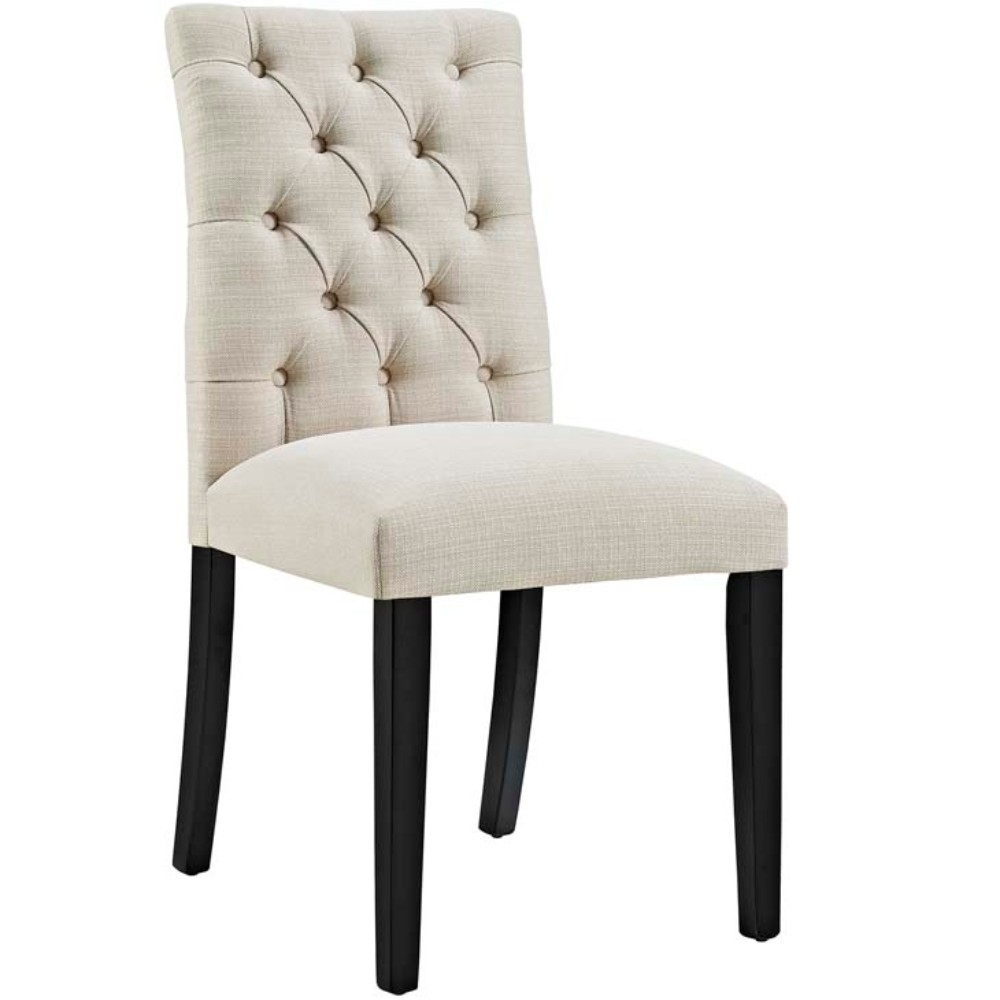 Duchess Fabric Dining Chair, Beige