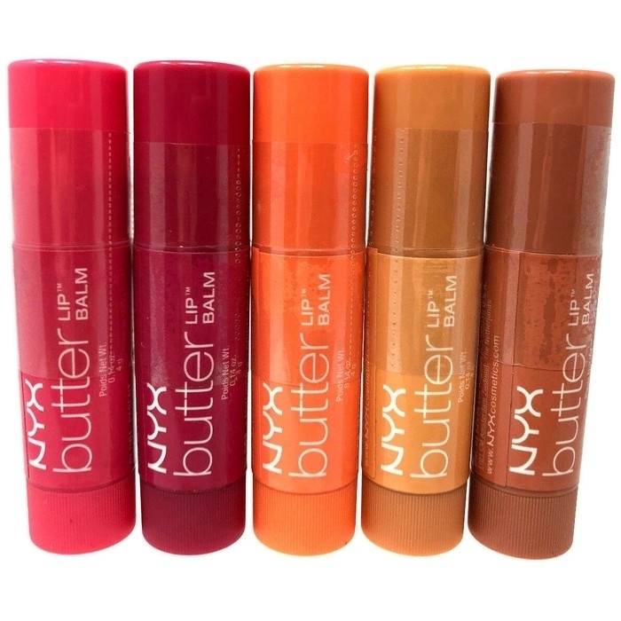 5-Pack NYX Butter Lip Balm - Unique Colors