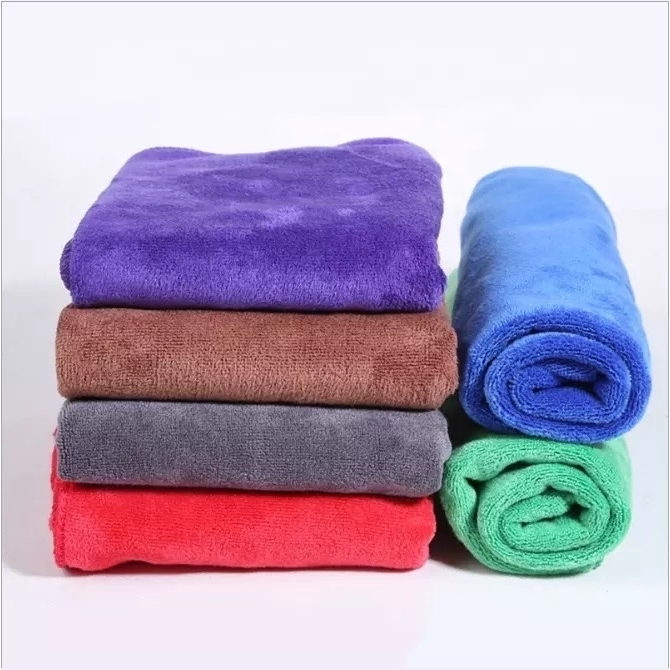 Multi-Pack: Microfiber 12x12 Absorbent Kitchen Washcloth Towel Set Dish Cloths - 5-Pack