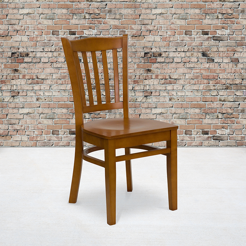 Wood Restaurant Chair Cherry