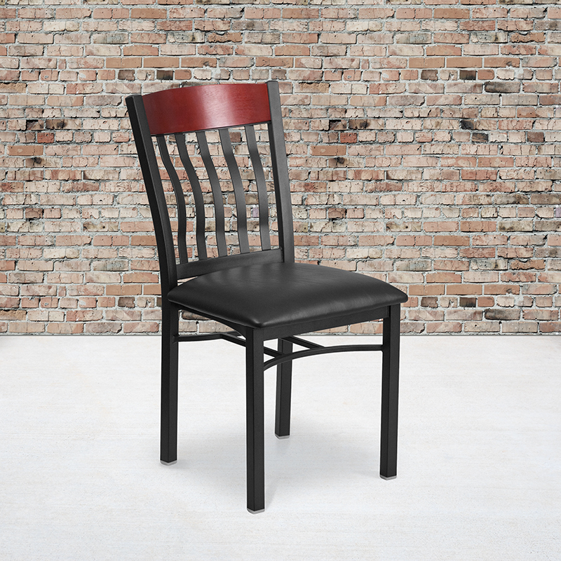 Mahogany Wood Restaurant Chair