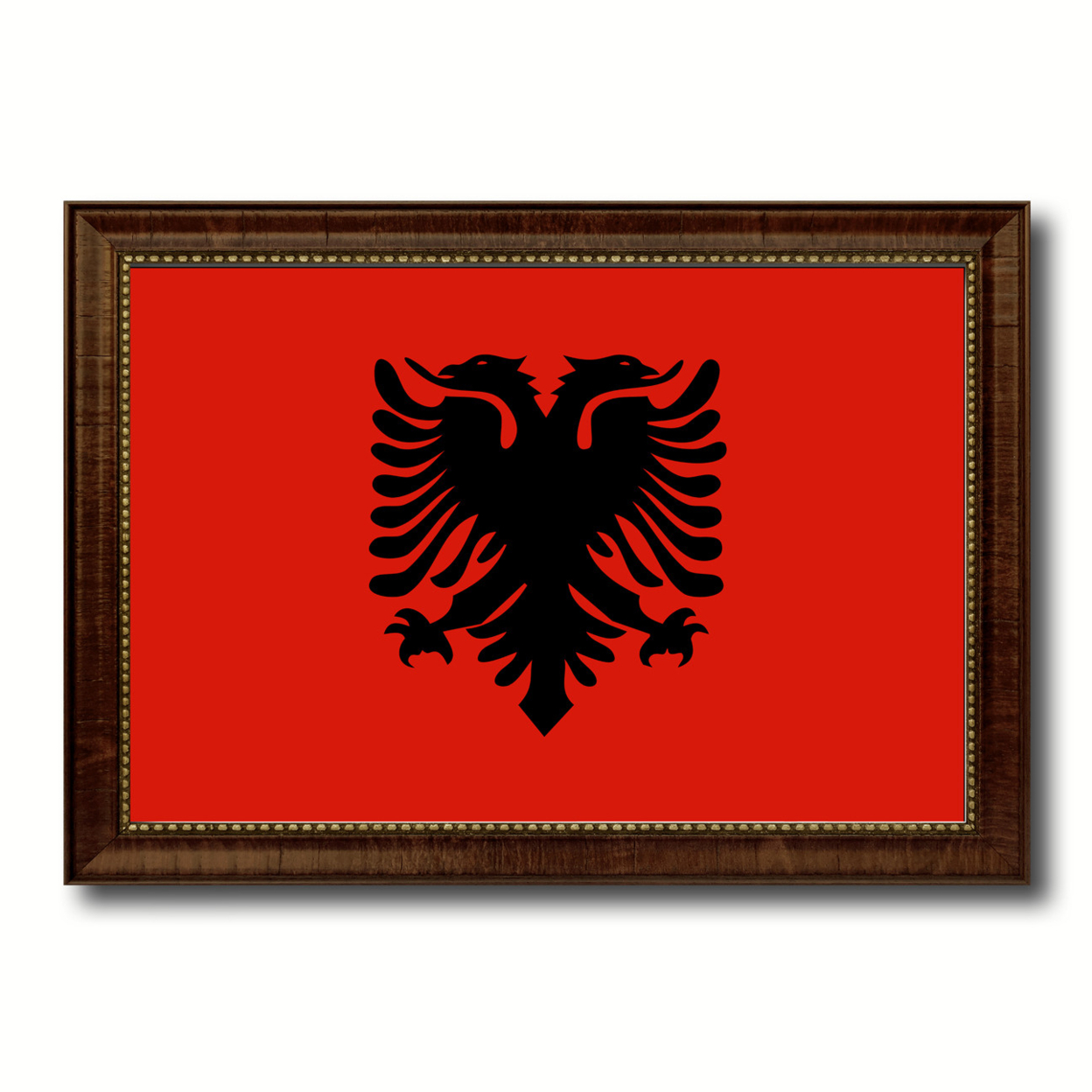 Albania Country Flag Canvas Print, Picture Frame Home Decor Gifts Wall - 19