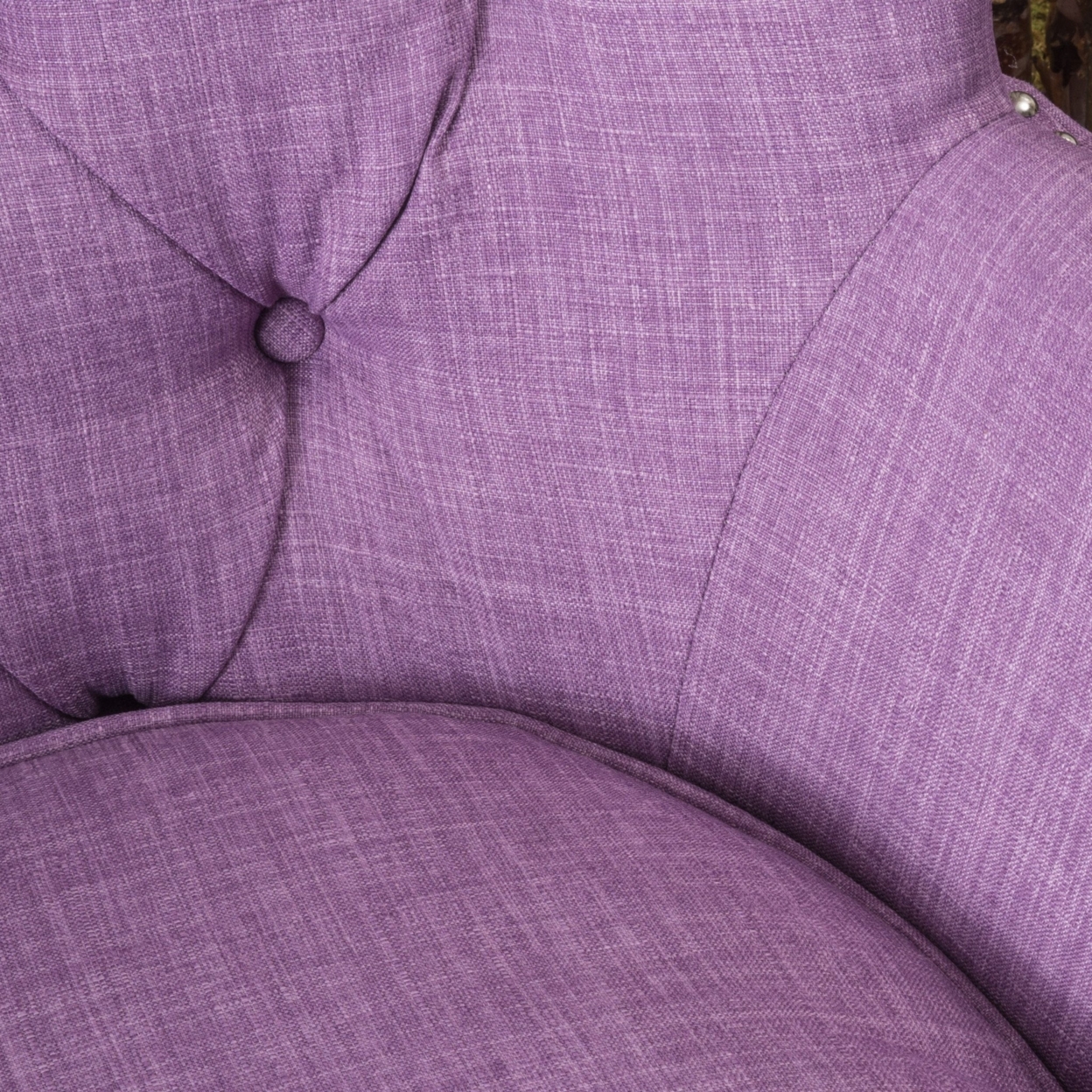 Laxford Upholstered Club Chair - Purple, Fabric