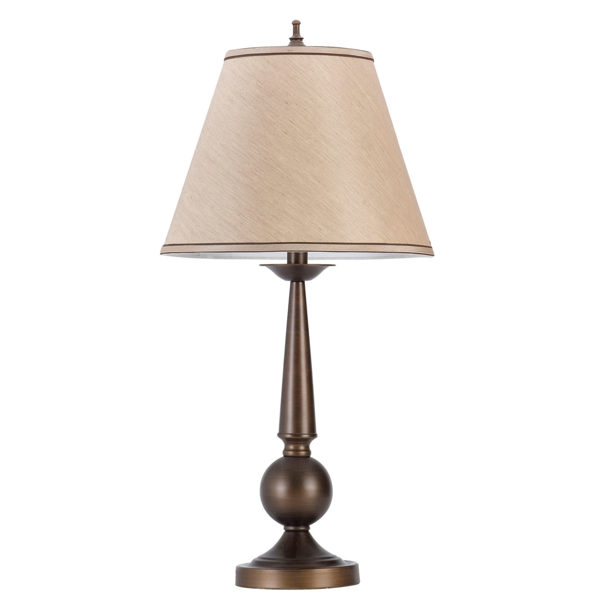 Immaculate Traditional Table Lamp, Bronze Set Of 2- Saltoro Sherpi