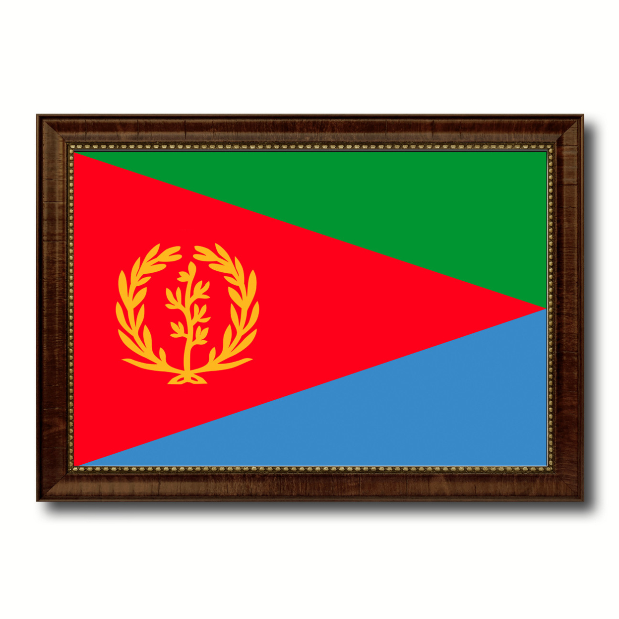 Eritrea Country Flag Canvas Print, Picture Frame Home Decor Gifts Wall - 21