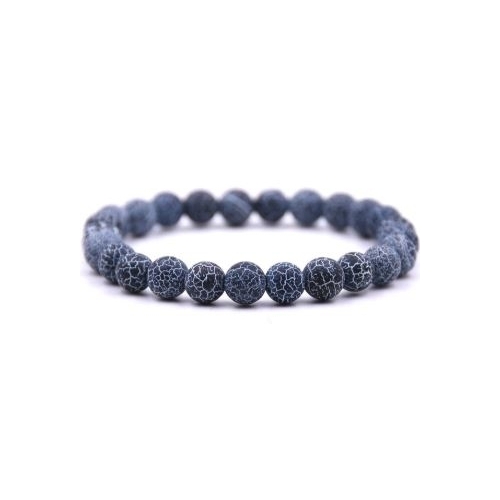 Genuine Blue Sodalite Stretch Bracelet Natural Healing Stone