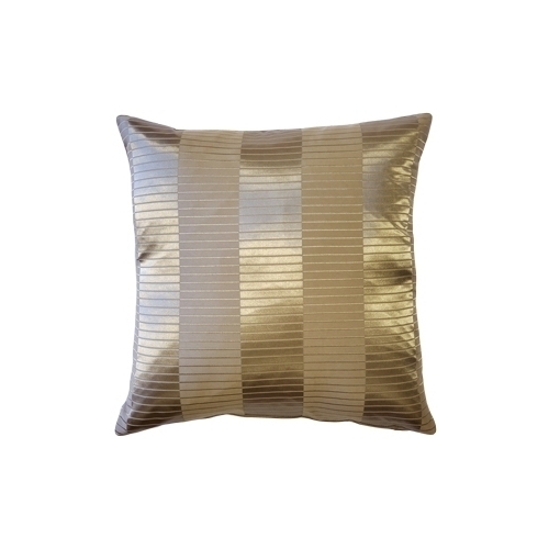 Pillow Decor - Pinctada Pearl Dark Taupe Throw Pillow 19x19