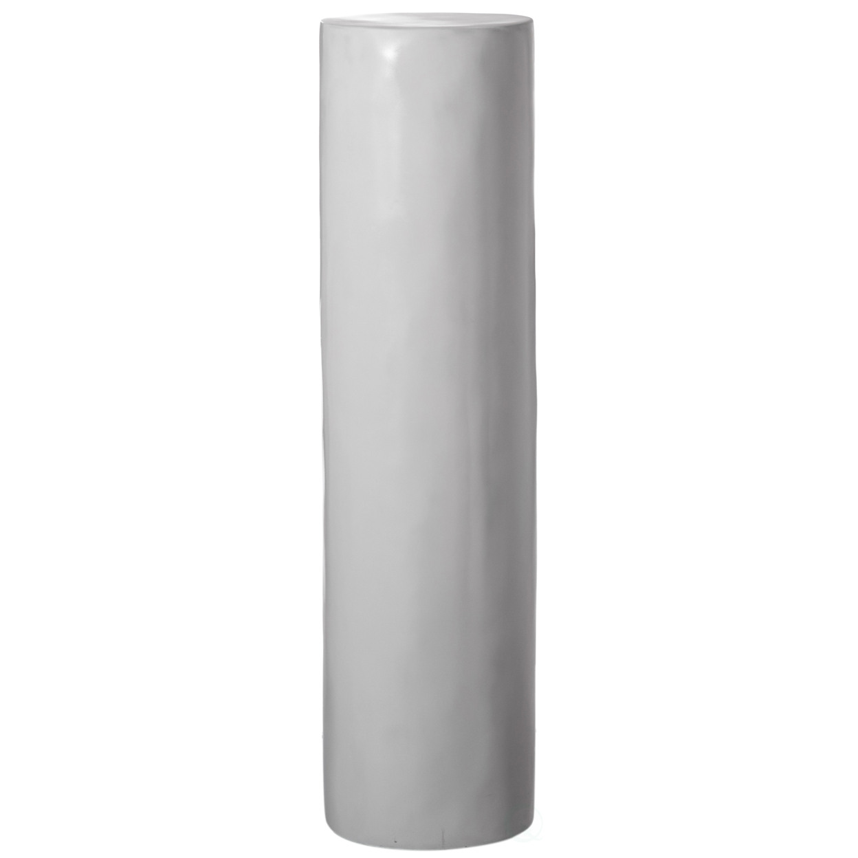 Decorative Modern Fiberglass Pillar Column Flower Stand Cylinder Shape Pedestal For Wedding, Living Room, Or Dining Room - Tall 47