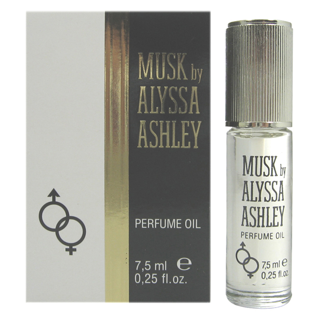 ALYSSA ASHLEY MUSK By Alyssa Ashley For Women PERFUME OIL .25 Oz / 7.5 Ml