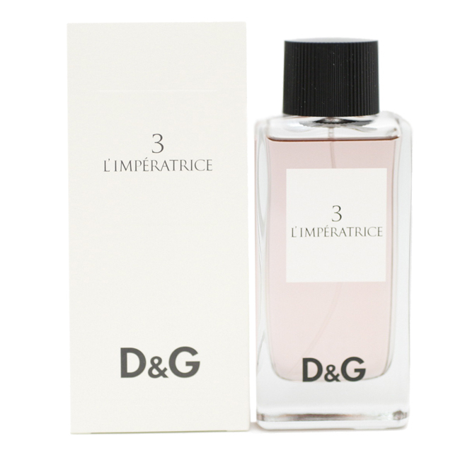 D & G 3 L'IMPERATRICE By Dolce & Gabbana For Women EAU DE TOILETTE SPRAY 3.3 Oz / 100 Ml