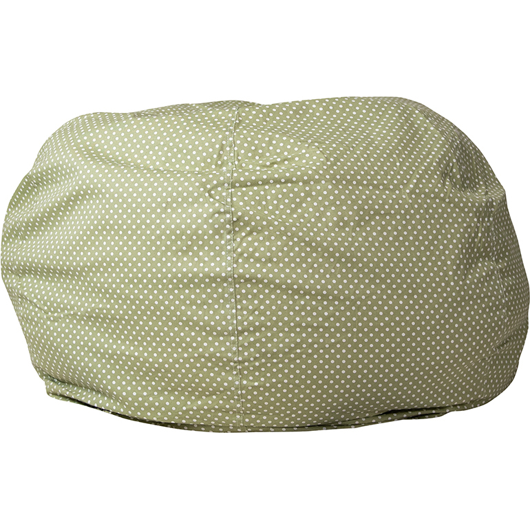 Green Dot Bean Bag Chair