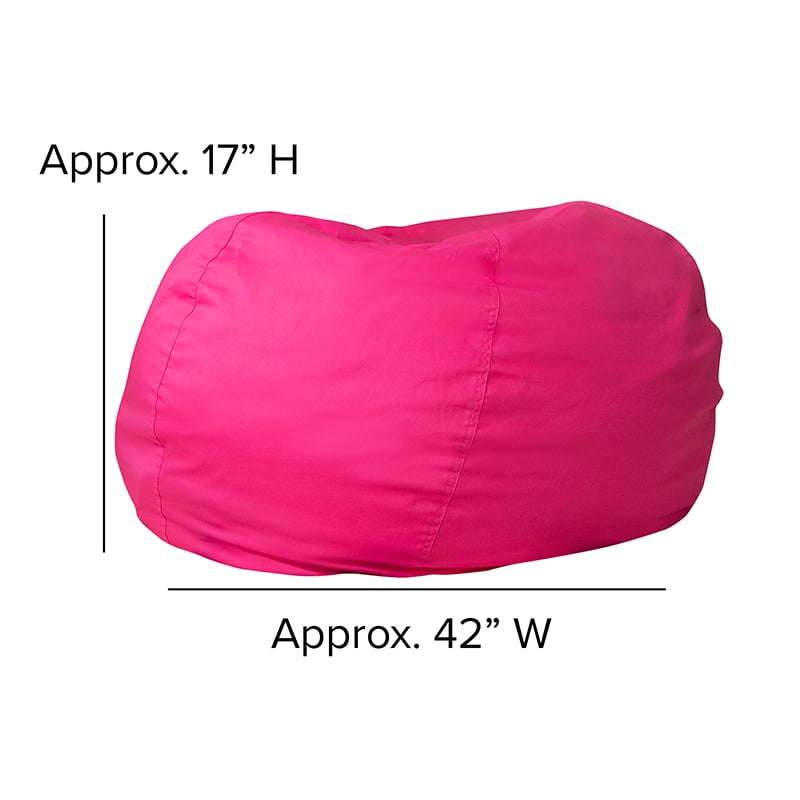 Hot Pink Bean Bag Chair