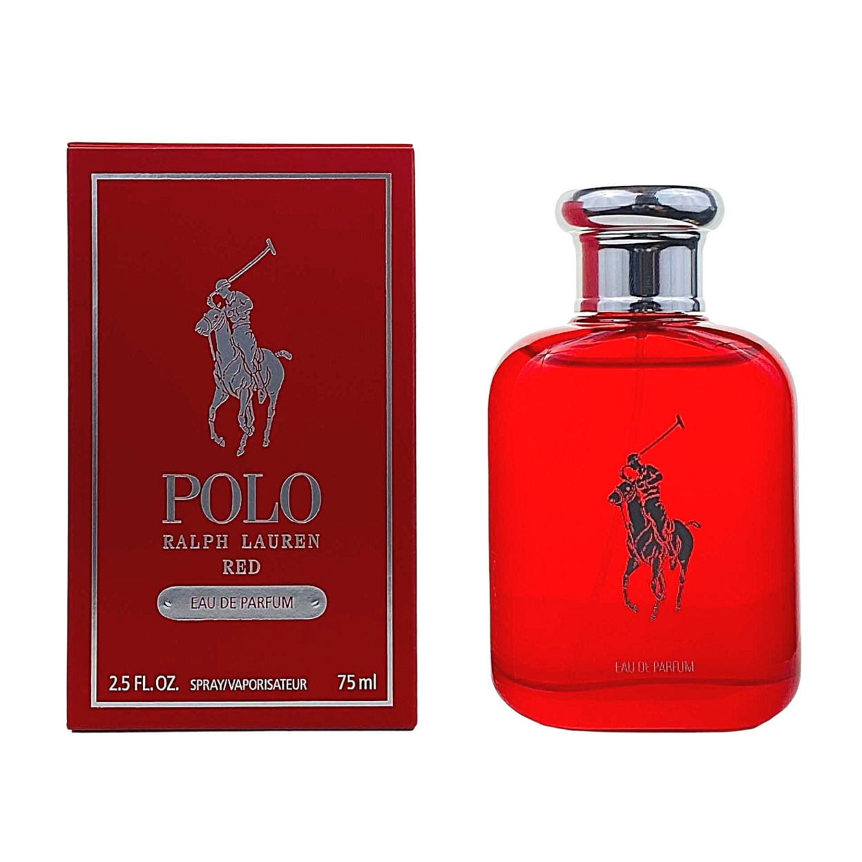 Ralph Lauren Polo Red Eau De Parfum For Men 2.5 Oz / 75 Ml - Spray