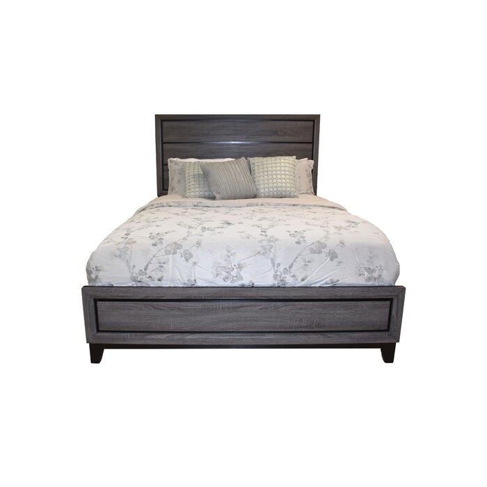 Sierra Queen Bed Gray