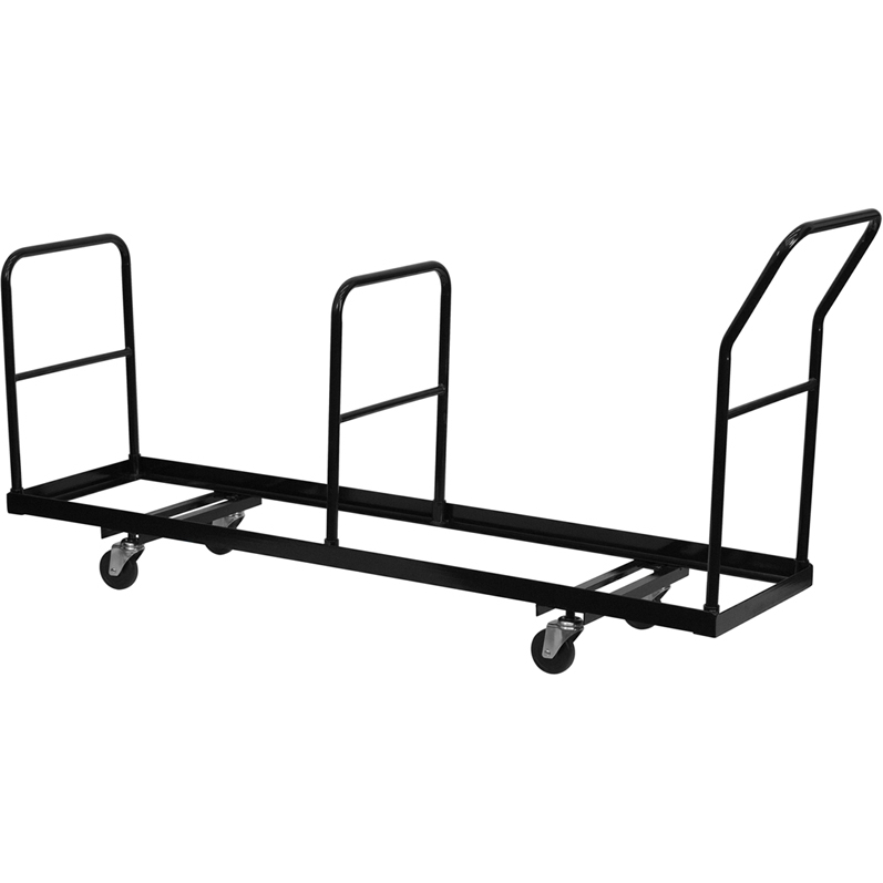 Vertical Storage Folding Chair Dolly - 35 Chair Capacity NG-DOLLY-309-35-GG