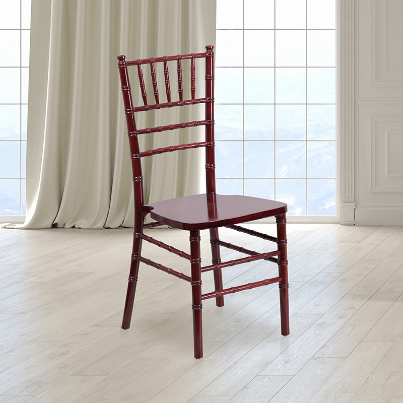 HERCULES Series Mahogany Wood Chiavari Chair XS-MAHOGANY-GG