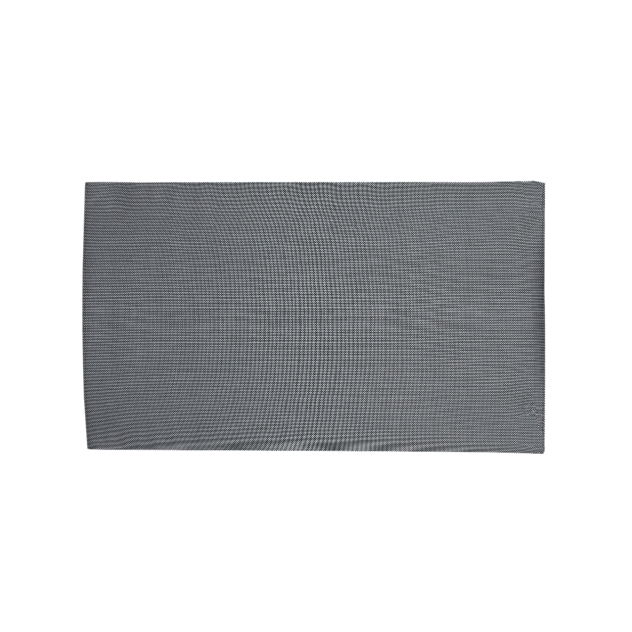 Indoor Outdoor Mat, Black, Grey, 19" x 55"
