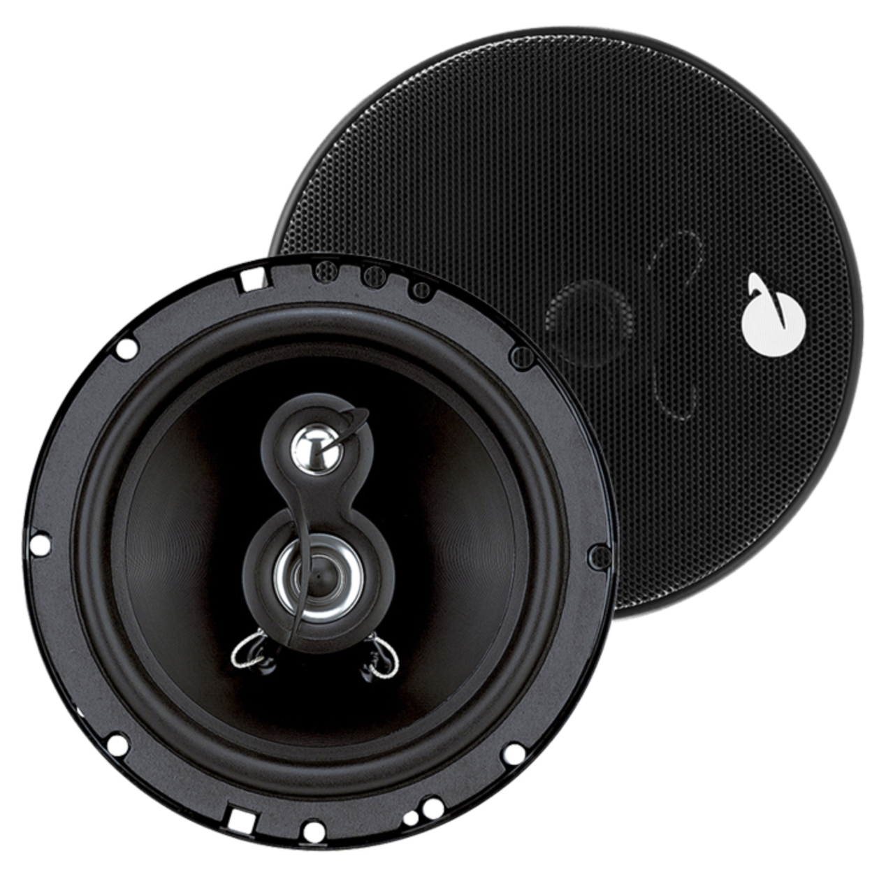 Lot Of (2) Planet Audio TRQ623 Torque 6.5 3-Way 300 Watts Full Range Car Speaker