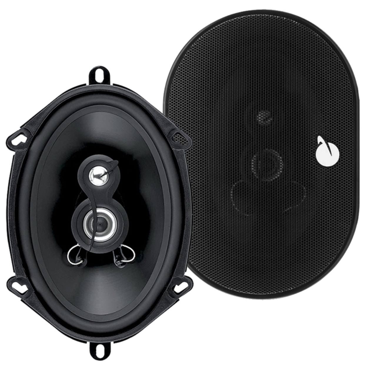 Lot Of (2) Planet Audio 300W TRQ573 5 X 7/ 6 X 8 3-Way Full Range Car Speakers