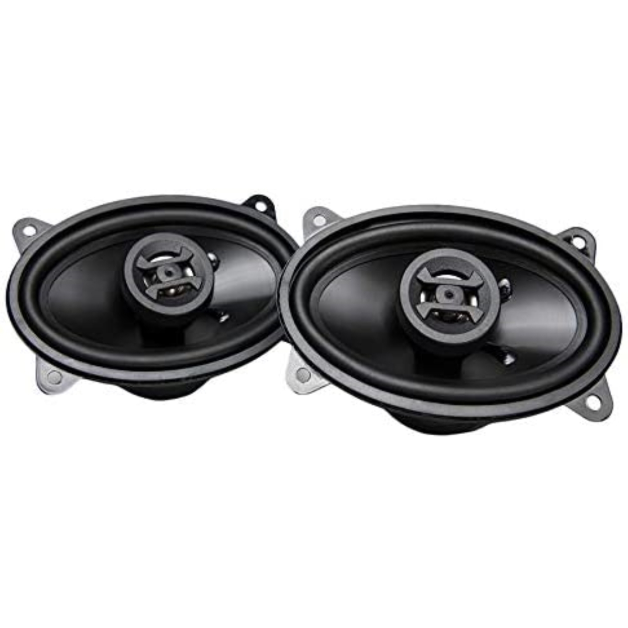 Pair Hifonics Zeus ZS46CX 4x6 Inch 2 Way 200W Car Audio Coaxial Speaker System
