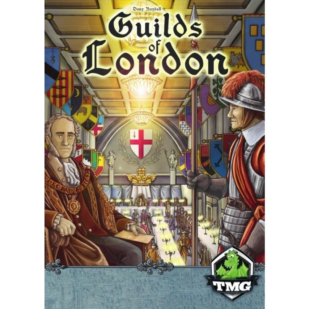 Guilds Of London Board Game Medieval Strategy Become Lord Mayor Tasty Minstrel Games