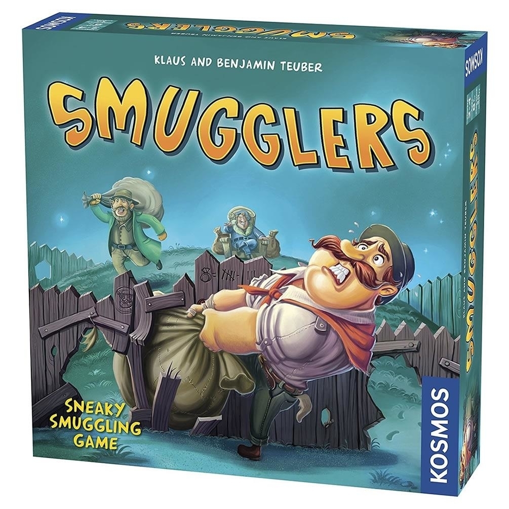 Smugglers Board Game Fence Contraband Strategic Multi-Player Family Fun Thames & Kosmos