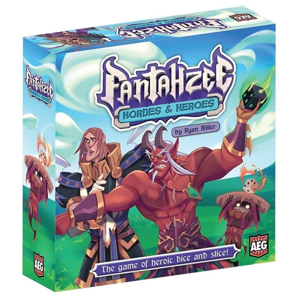 Fantahzee Hordes & Heroes Fantasy Dice Card Combat Board Game Alderac Entertainment Group