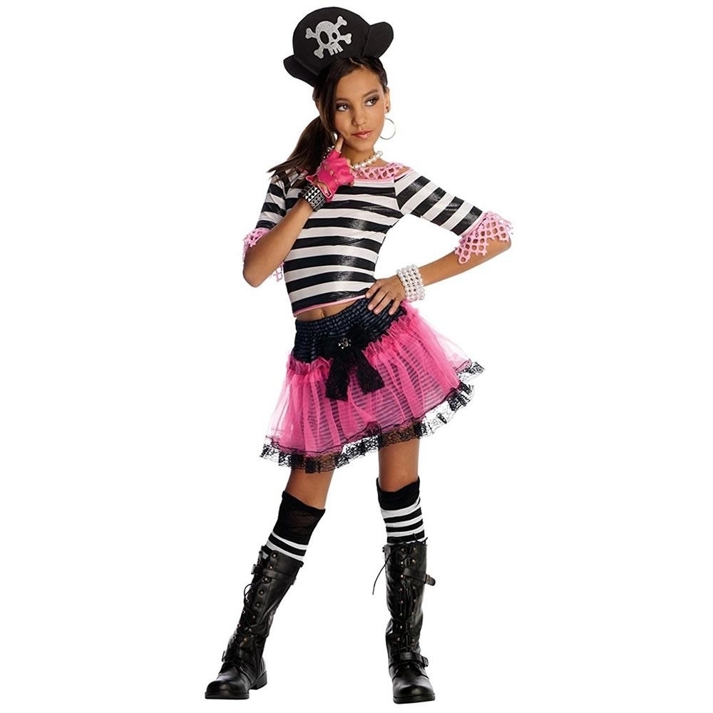 Sassy Drama Queens Pirate Treasure Girls Size S 4/6 Costume Outfit Rubie's